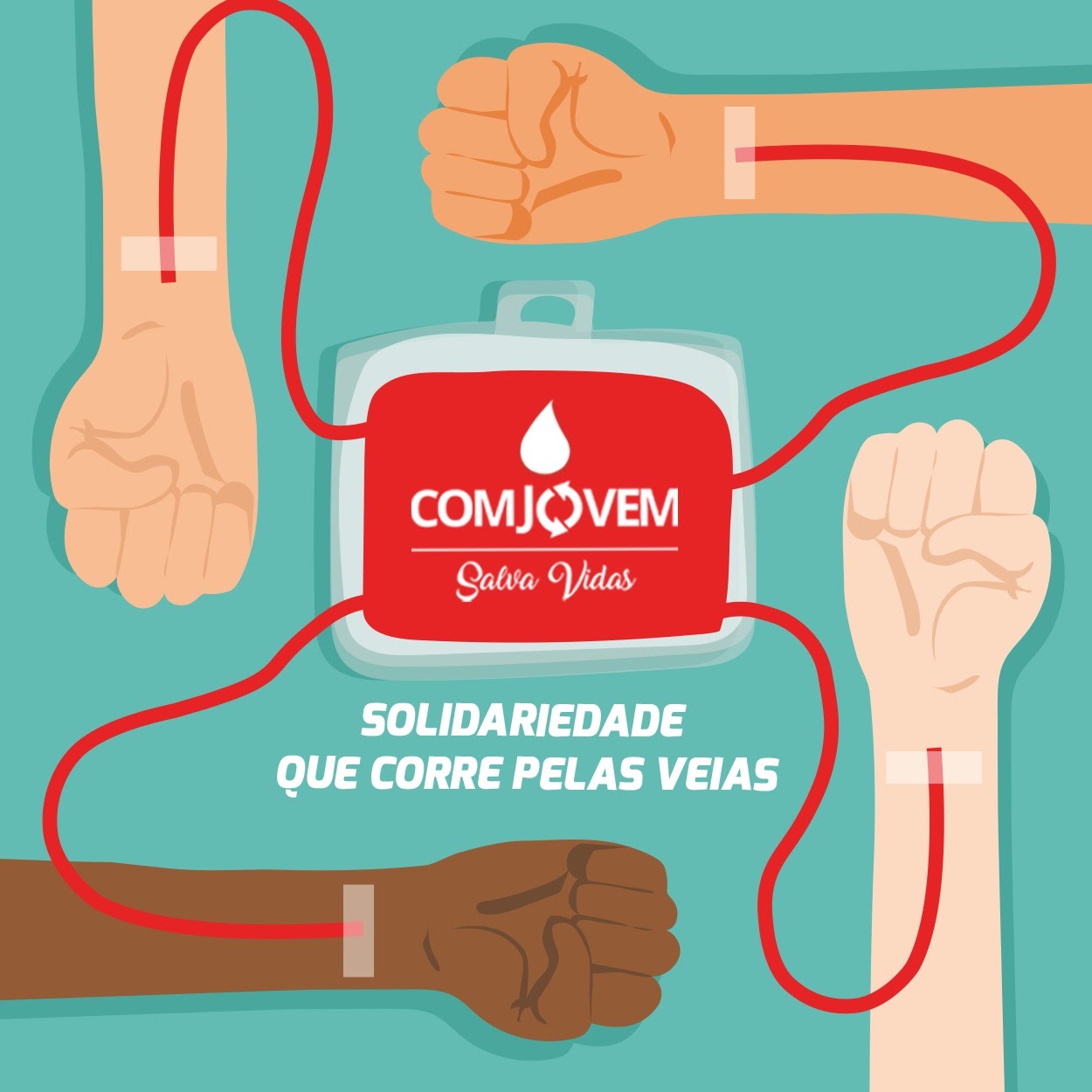 Campanha de Doação de Sangue: COMJOVEM Salva Vidas