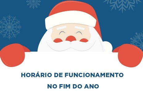Comunicado Horários Final de Ano!