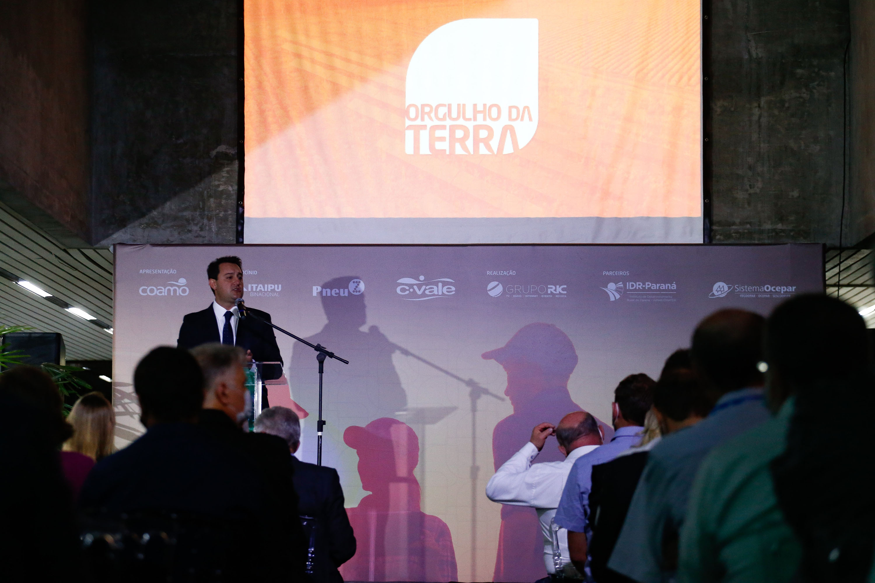 Governador destaca força do agronegócio paranaense no 1º Prêmio Orgulho da Terra
