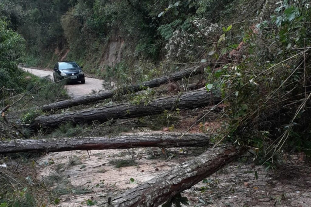 Confira os trechos de rodovias com interdição no Paraná após temporais. Estado tem 24 pontos de interrupção nas estradas estaduais e 4 federais