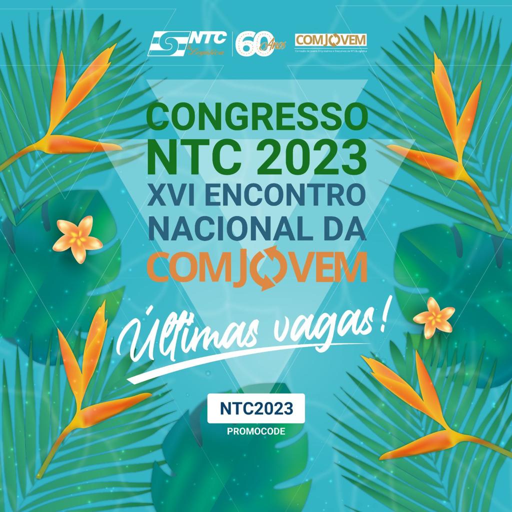 Penúltimo dia para se inscrever no Congresso NTC 2023 - XVI Encontro Nacional da COMJOVEM no Rio Grande do Norte