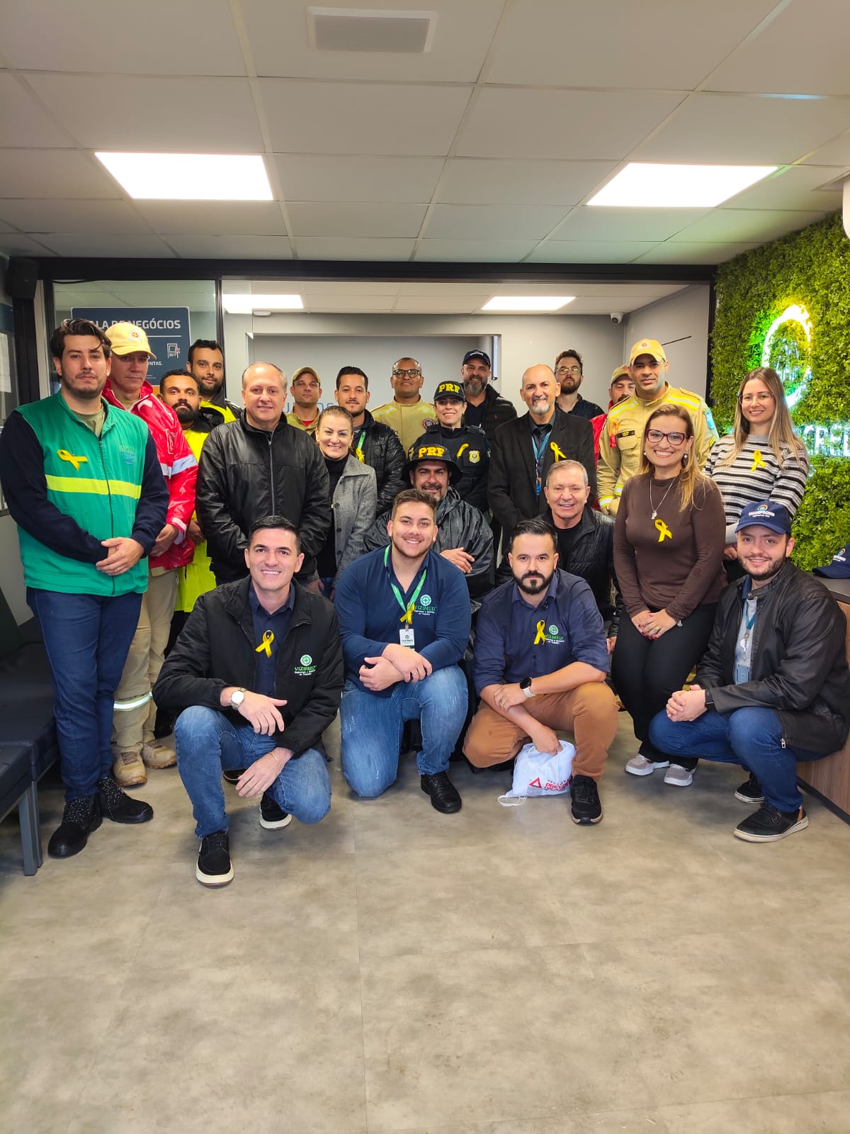 SINTROPAR promove ação do Maio Amarelo para conscientização sobre segurança no trânsito